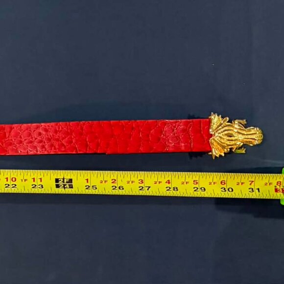 Vintage Mimi Di N Statement FROG Belt Buckle ADJUSTABLE